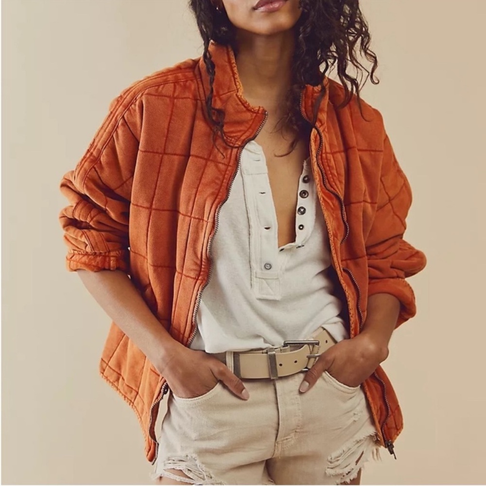 RARE Free People | Dolman Quilted Knit Jacket | Small